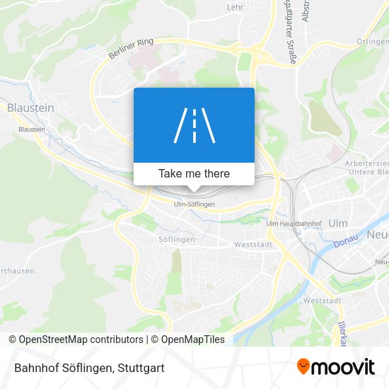 Bahnhof Söflingen map