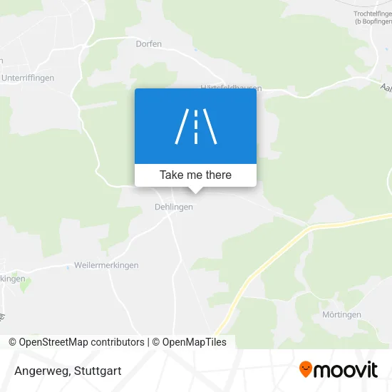 Карта Angerweg