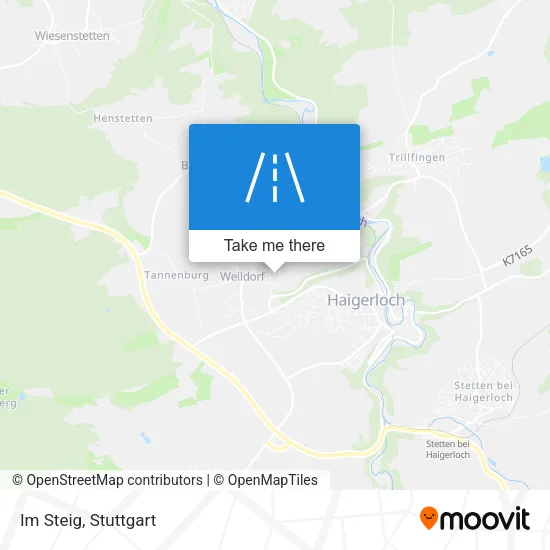 Карта Im Steig