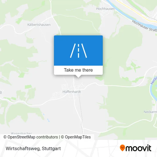 Карта Wirtschaftsweg