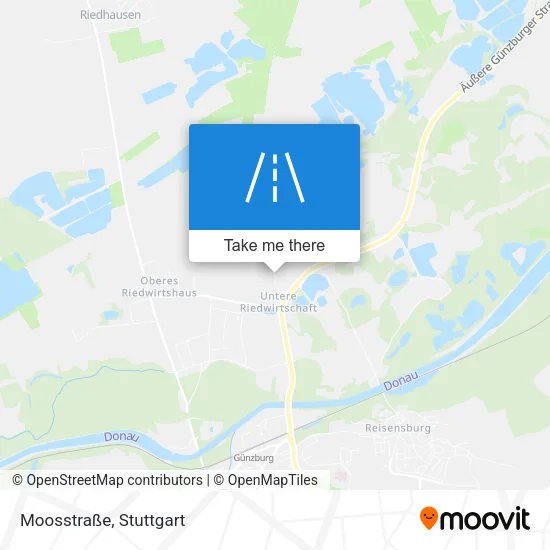 Карта Moosstraße