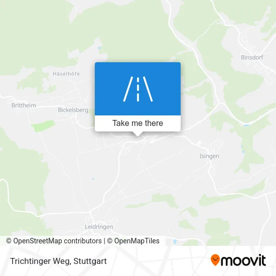 Карта Trichtinger Weg