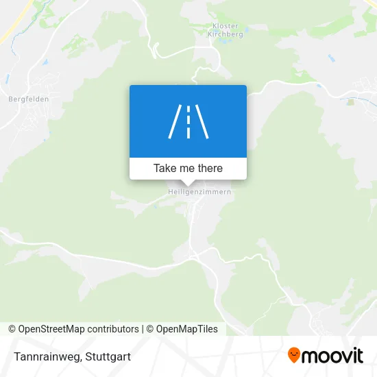Карта Tannrainweg
