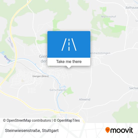 Steinwiesenstraße map