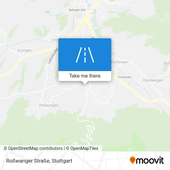Карта Roßwanger Straße