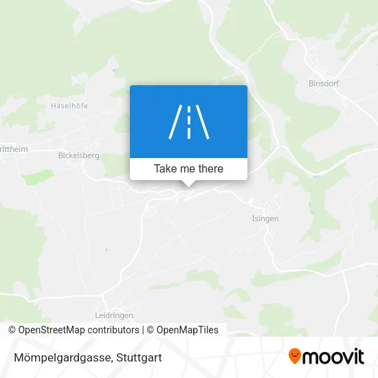 Карта Mömpelgardgasse