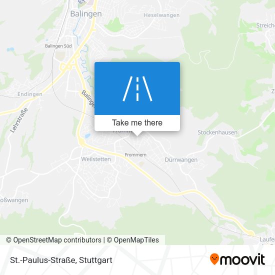 St.-Paulus-Straße map