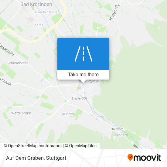 Карта Auf Dem Graben