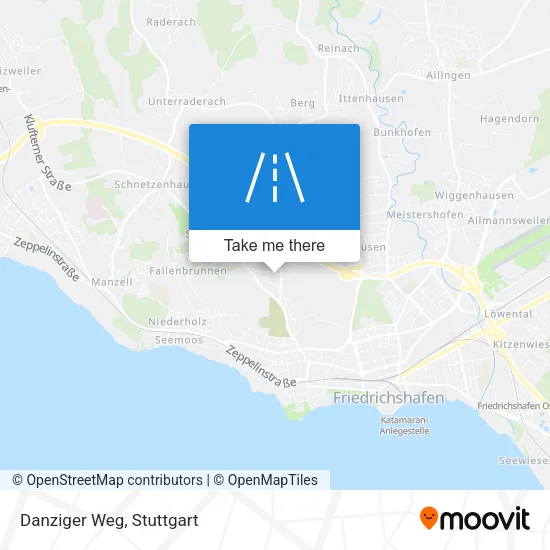 Карта Danziger Weg