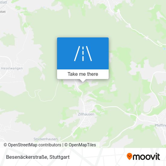 Besenäckerstraße map