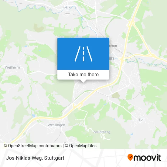 Карта Jos-Niklas-Weg