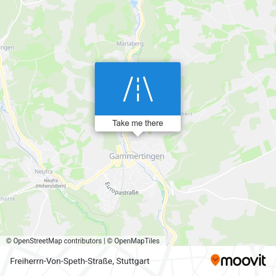 Карта Freiherrn-Von-Speth-Straße