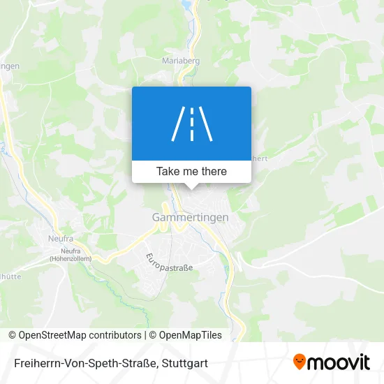 Карта Freiherrn-Von-Speth-Straße