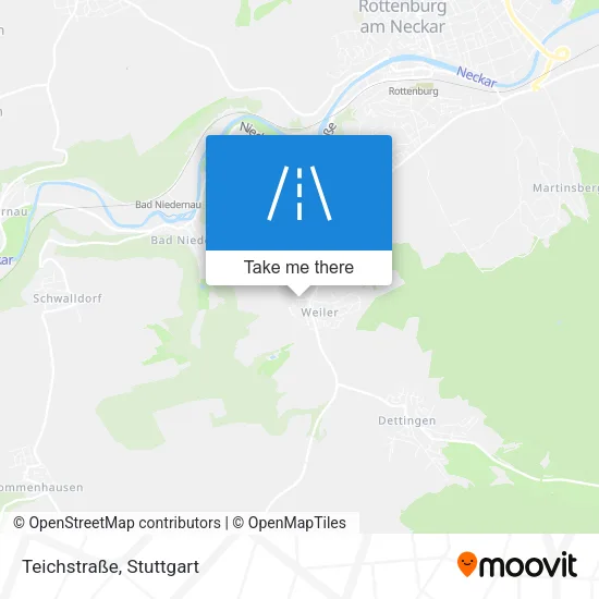 Карта Teichstraße