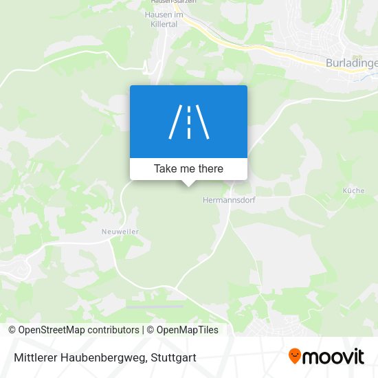 Mittlerer Haubenbergweg map