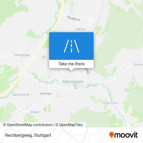 Карта Rechbergweg