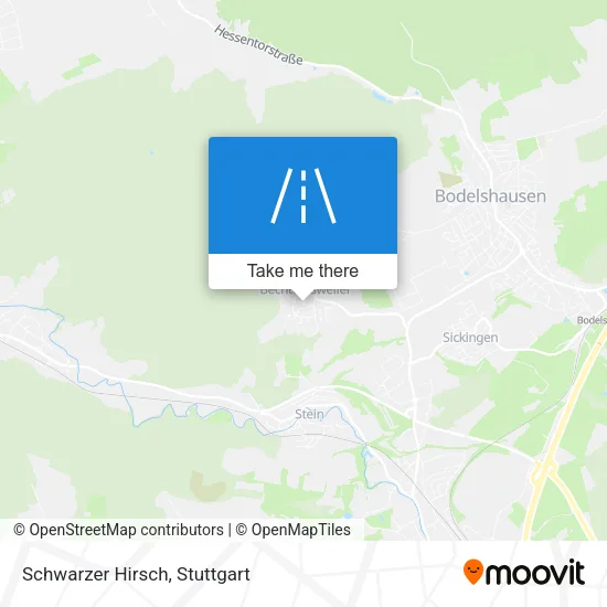 Карта Schwarzer Hirsch