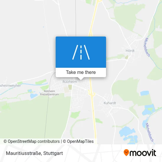 Карта Mauritiusstraße