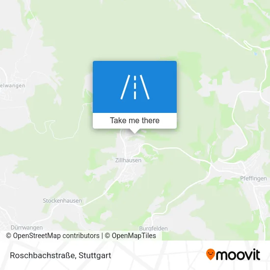 Карта Roschbachstraße