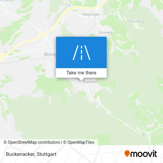 Карта Buckenacker