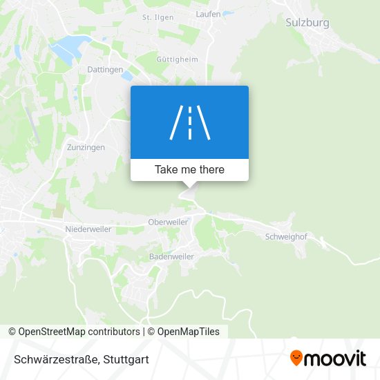 Schwärzestraße map