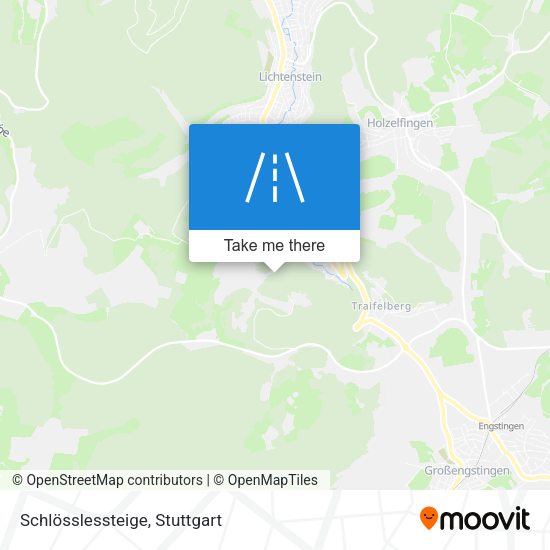 Schlösslessteige map