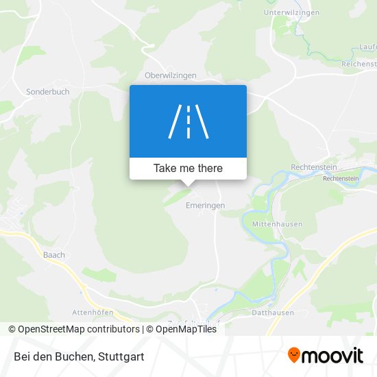 Bei den Buchen map