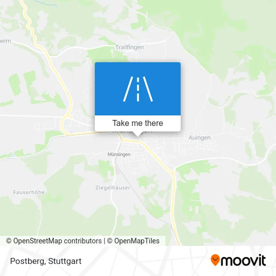 Карта Postberg