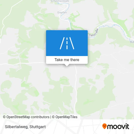 Silbertalweg map