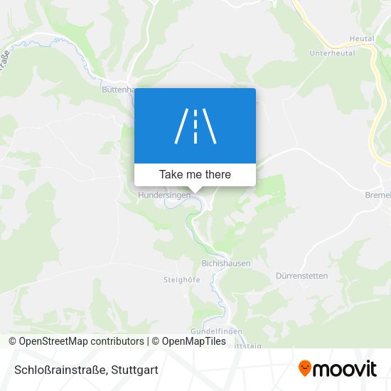 Schloßrainstraße map
