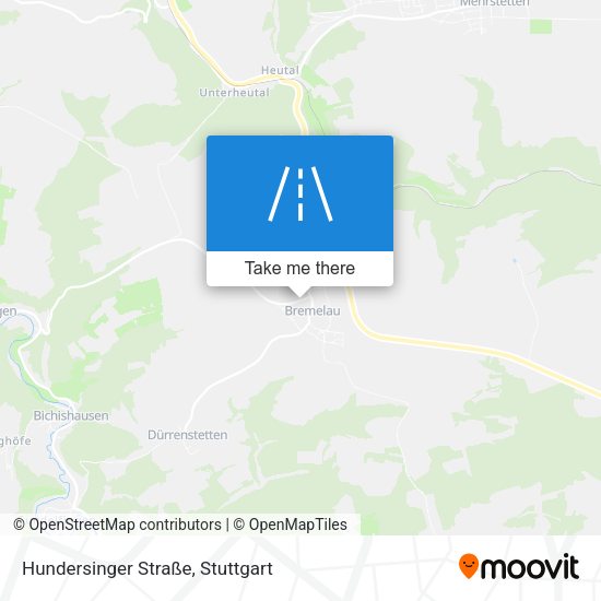 Карта Hundersinger Straße