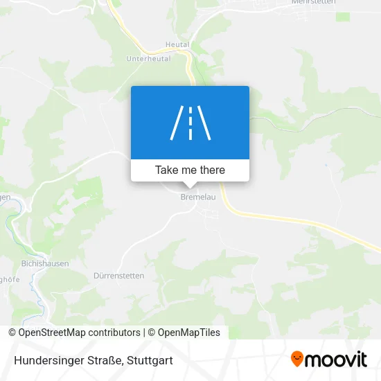 Карта Hundersinger Straße