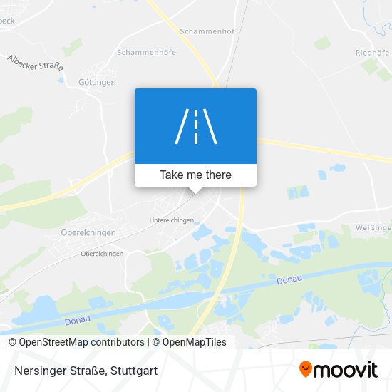 Nersinger Straße map