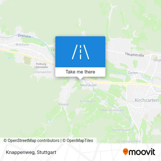 Карта Knappenweg