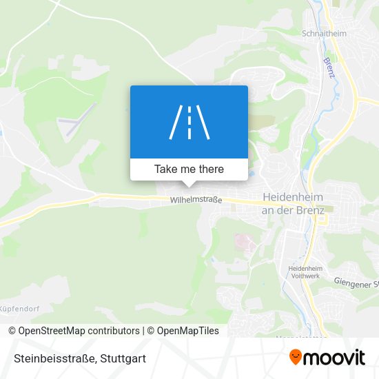 Steinbeisstraße map
