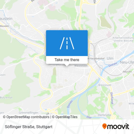Söflinger Straße map