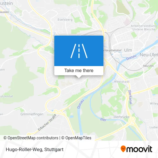 Карта Hugo-Roller-Weg