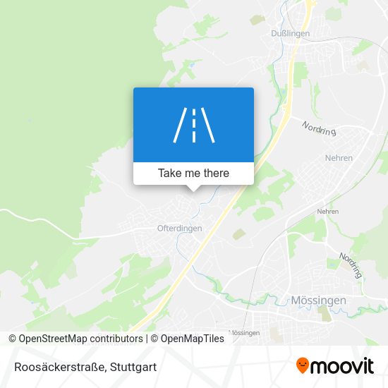Roosäckerstraße map