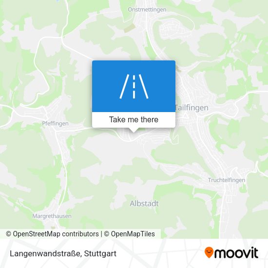 Langenwandstraße map