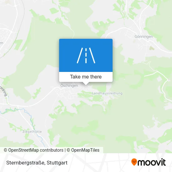 Карта Sternbergstraße