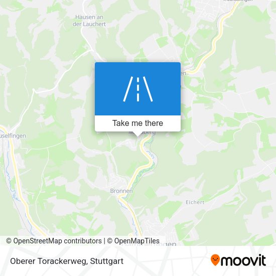 Карта Oberer Torackerweg