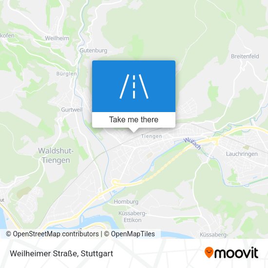 Weilheimer Straße map