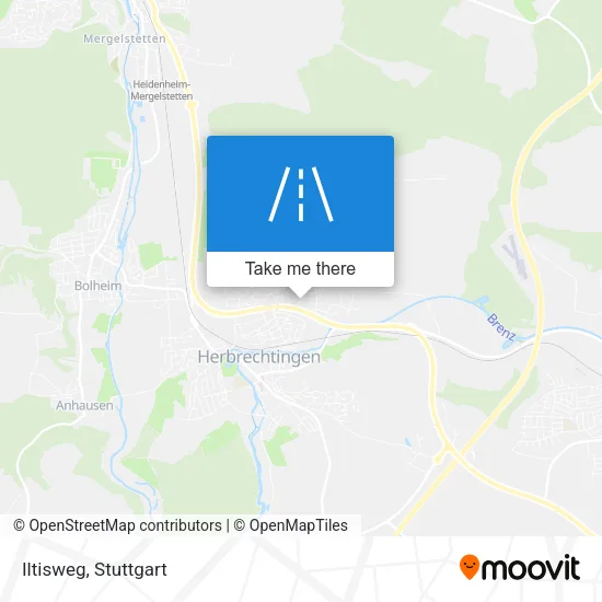 Карта Iltisweg