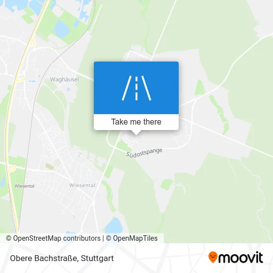 Карта Obere Bachstraße