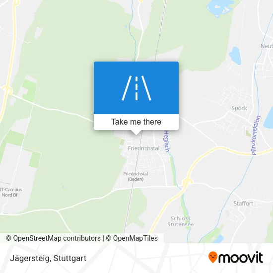 Карта Jägersteig