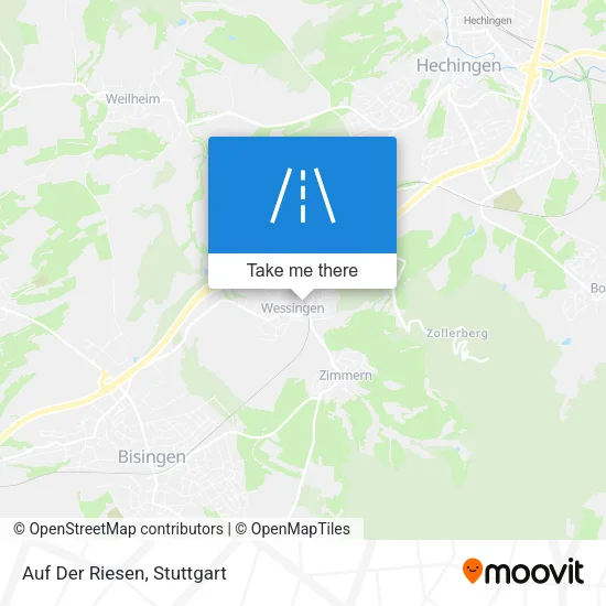 Карта Auf Der Riesen