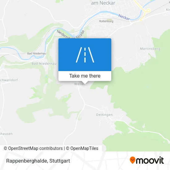 Карта Rappenberghalde