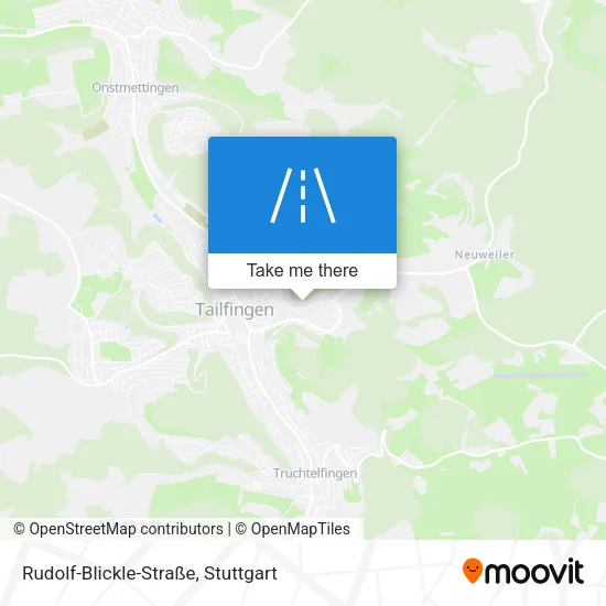 Карта Rudolf-Blickle-Straße