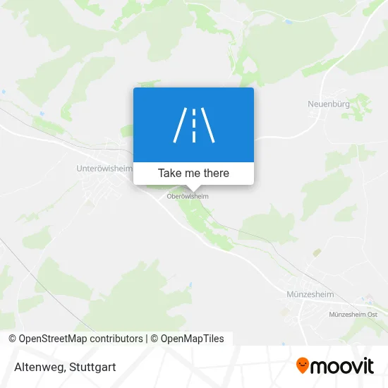 Altenweg map
