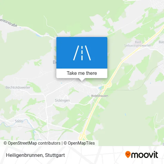 Карта Heiligenbrunnen